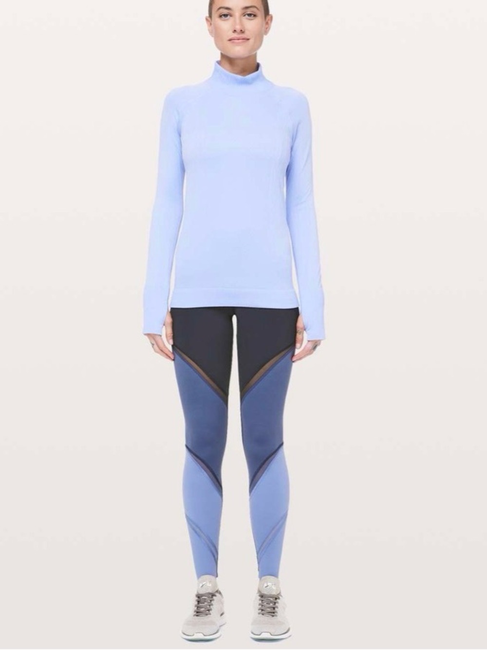Lululemon Colour Me Ombre Tight *28" Midnight Navy / Gatsby Blue / Visto Blue